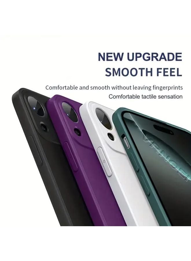 Light Blue Phone Case Compatible With iPhone 16 Pro For Drop And Collision Protection - Image 5